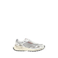 Chaussures de sport blanches Dsquared² en cuir de veau Bos Taurus, baskets athlétiques élégantes et confortables.