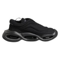 Chaussures sneakers basses noires Dolce & Gabbana Slip On Wave, style décontracté avec design moderne et confortable.
