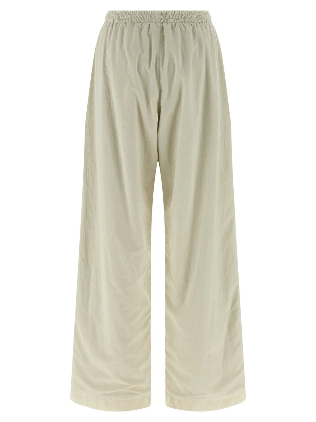 Pantalon jogger beige balenciaga en polyamide avec taille élastique et tissu léger pour le sport