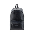 Sac à dos balenciaga black lamb ovis aries noir avec finition texturée brillante et logo embossé subtil