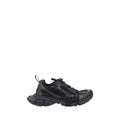 Baskets balenciaga black polyethylene noires avec semelle épaisse et détails en mesh pour usage sportif