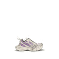 Chaussures de sport Balenciaga multicolores en polyéthylène, sneakers athlétiques modernes et colorés, vues de face.