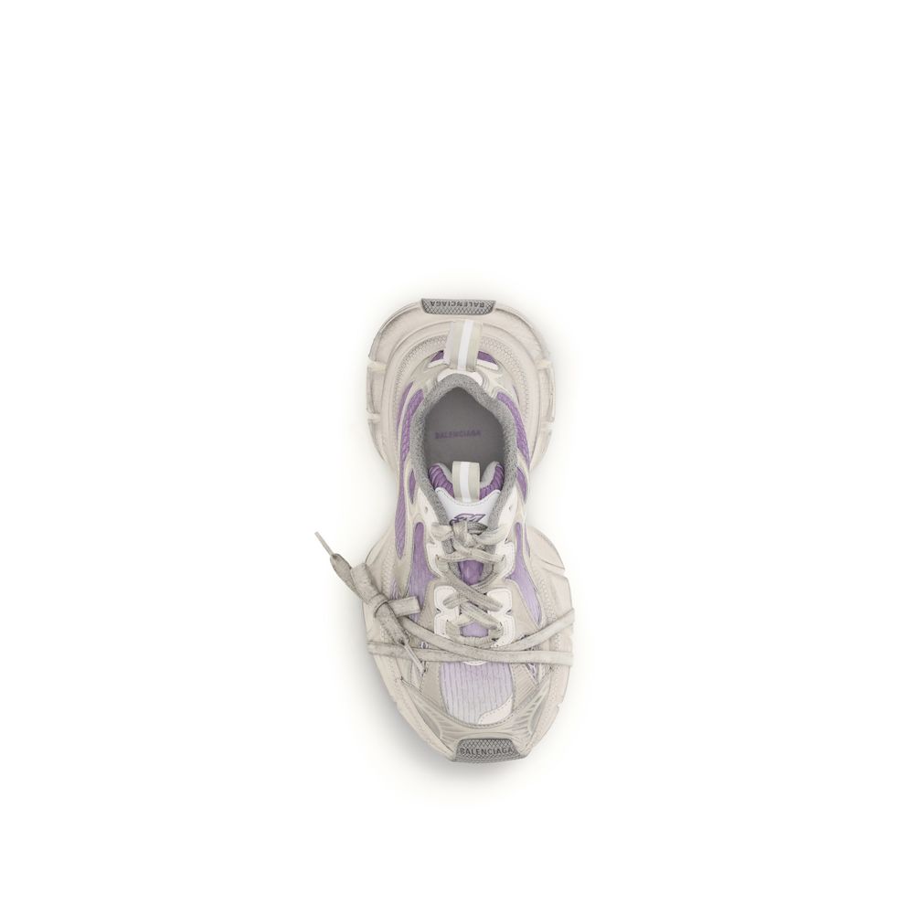 Chaussures de sport Balenciaga multicolores en polyéthylène, sneakers athlétiques modernes et tendance.