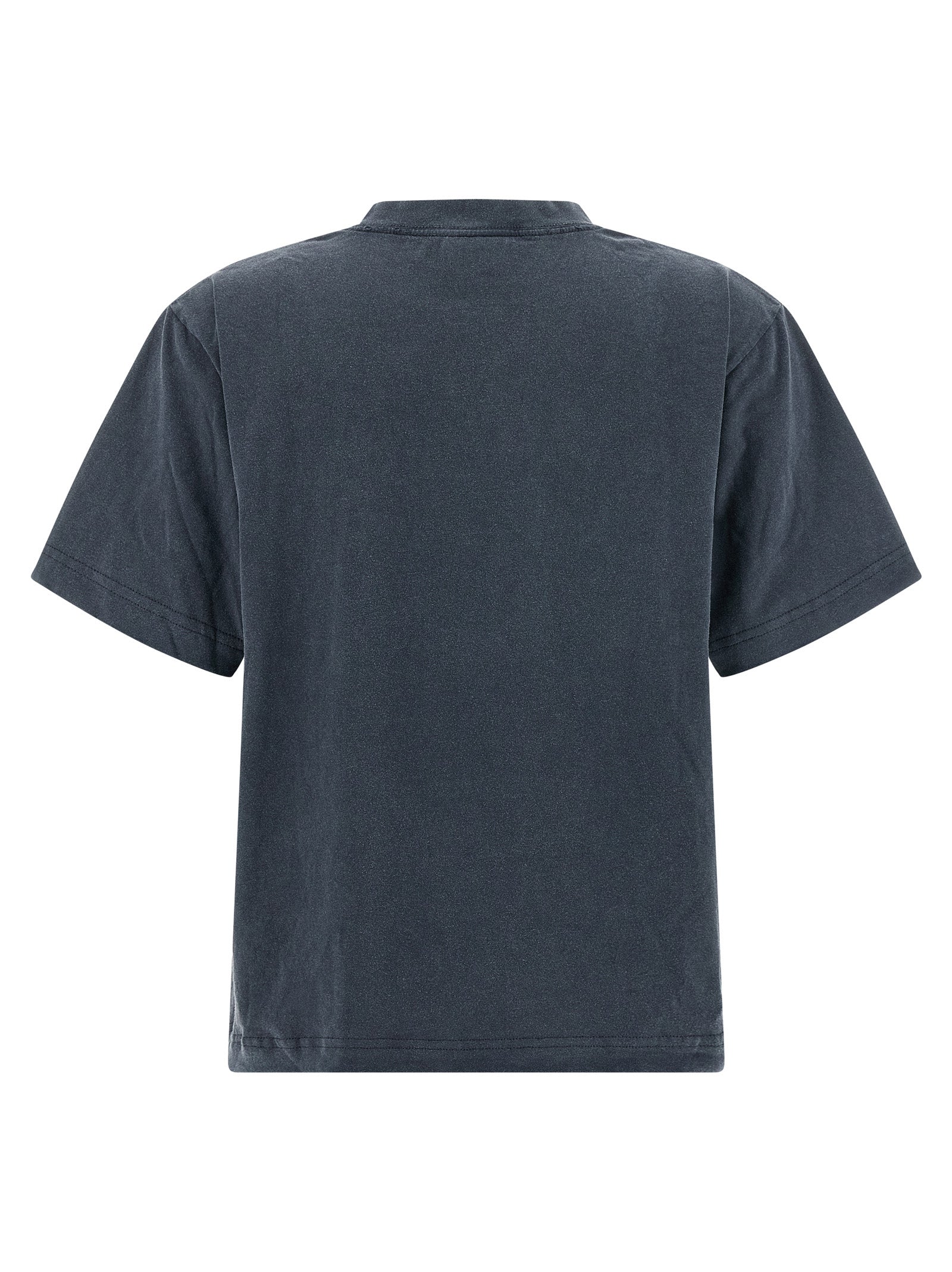 Vêtements de sport en coton bleu de la marque Balenciaga, style moderne et confortable pour le sport ou la détente.