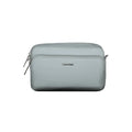 Sac bandoulière calvin klein azzurro gris clair en polyester avec design minimaliste et fermetures éclair argentées