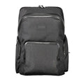 Sac à dos calvin klein noir en polyester avec motif monogramme subtil design moderne pour homme