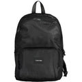 Calvin klein sac à dos noir pour homme en polyester avec design minimaliste et texture subtile