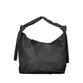 Sac bandoulière femme calvin klein noir en polyester avec poignée supérieure nouée distinctive et design minimaliste