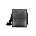 Calvin klein nero polyester sac bandoulière homme en cuir noir avec design minimaliste et sangle ajustable