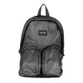 Sac à dos Calvin Klein nero en polyester noir pour homme avec deux poches avant zippées et une poignée dessus