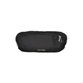 Sac ceinture calvin klein nero en polyester noir avec fermetures éclairs blanches et logo discret homme