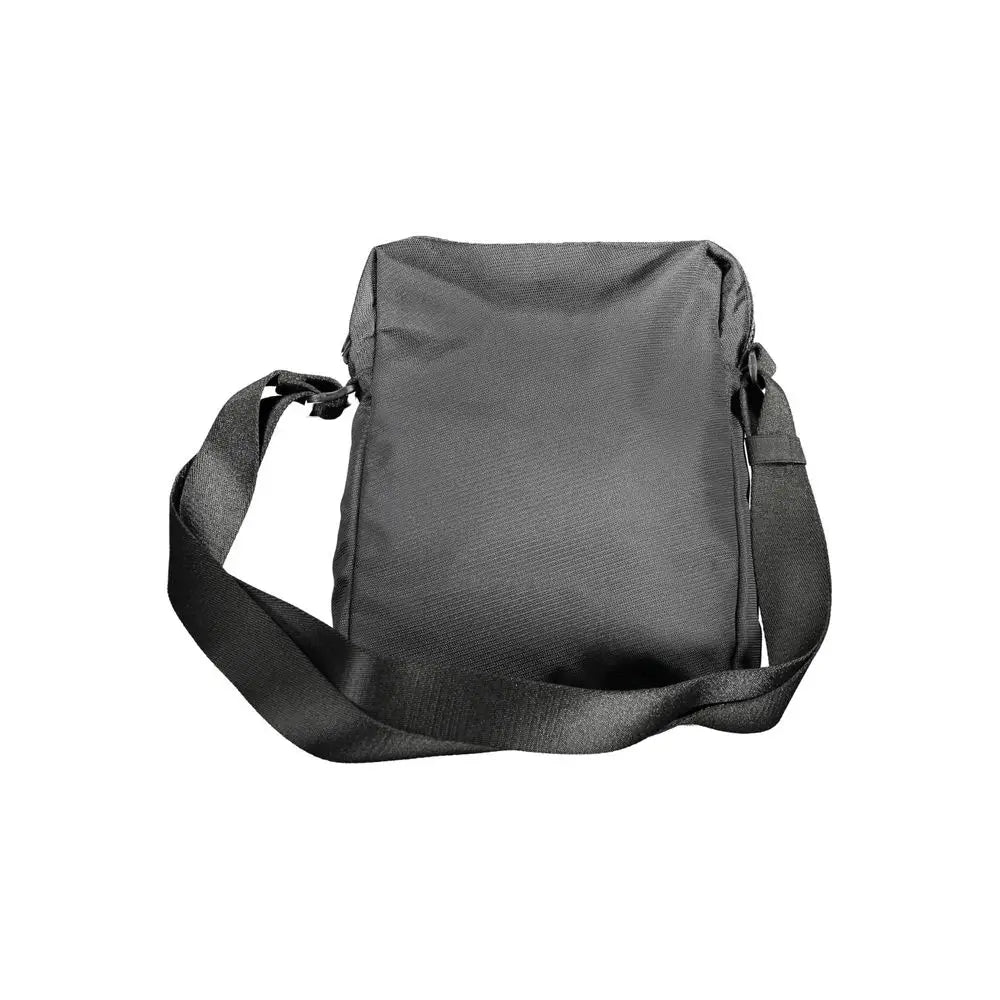 Sac noir nylon calvin klein pour homme avec bandoulière réglable et design crossbody en polyester