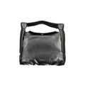 Sac hobo calvin klein en cuir noir avec poignées structurées et design minimaliste pour homme en polyester nero