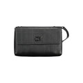 Sac à bandoulière calvin klein nero en polyester noir avec pochette en cuir matelassé et logo ck distinctif