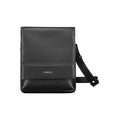 Sac bandoulière noir calvin klein en polyuréthane texturé au design minimaliste pour homme
