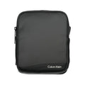 Sac bandoulière calvin klein noir en polyester recyclé avec design minimaliste et coutures discrètes
