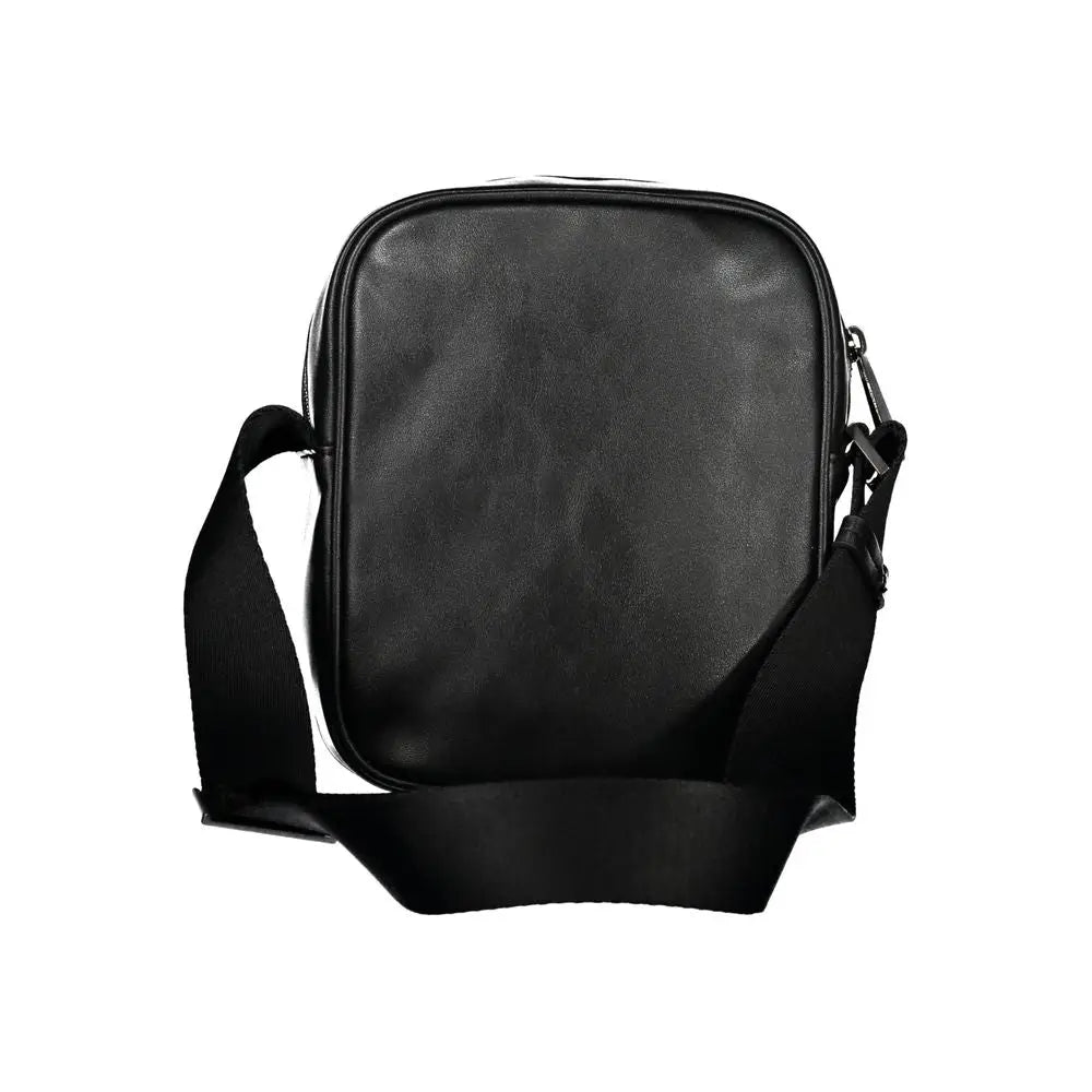 Calvin klein sleek urban sac bandoulière noir en similicuir avec design minimaliste et sangle ajustable