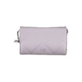 Calvin Klein viola polyester sac bandoulière pour femme lavande matelassé avec chaîne argentée et logo ck embossé