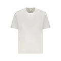 Calvin klein t-shirt homme blanc en coton minimaliste à col rond classique et manches courtes