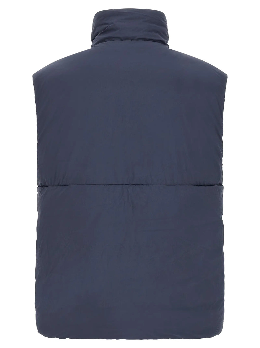 Gilet matelassé sans manches canada goose bleu en polyamide avec col montant conçu pour la mi-saison