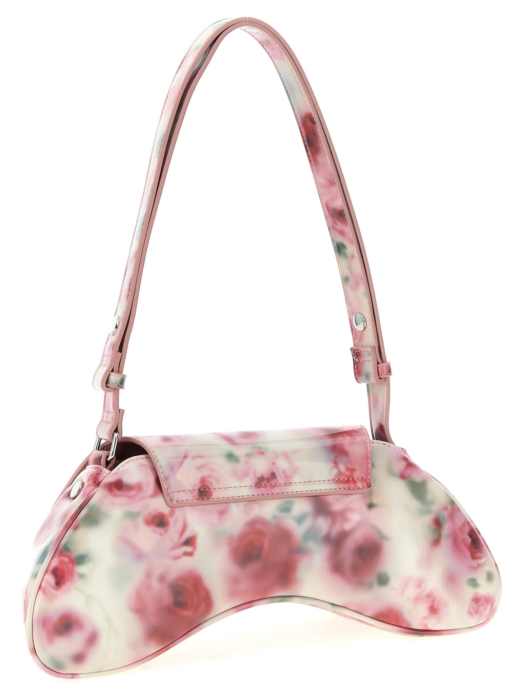 Sac à bandoulière multicolore en polyethylene de la marque Diesel, avec des détails colorés et un design moderne.