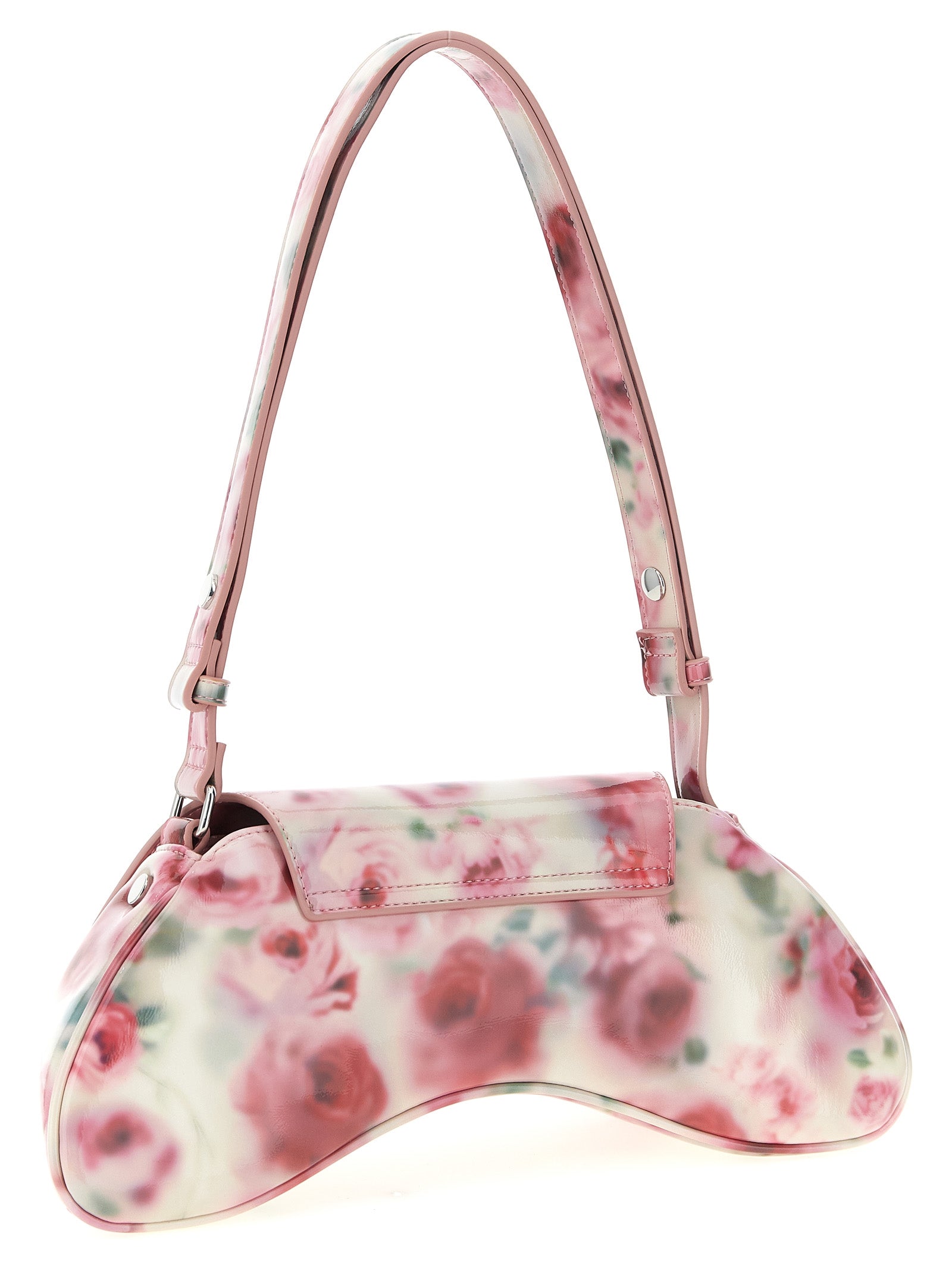 Sac à bandoulière multicolore en polyethylene de la marque Diesel, avec des détails colorés et un design moderne.