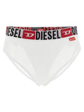 Culottes blanches en coton de la marque Diesel, confortables et ajustées, visibles sur la photo.