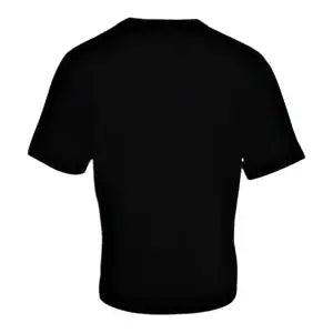 T-shirt noir dolce & gabbana en coton avec col rond simple et manches courtes