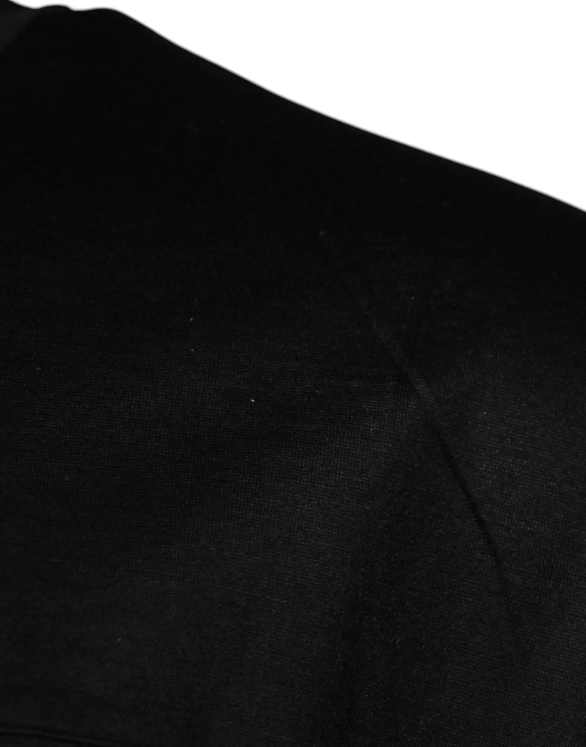 T-shirt dolce & gabbana noir col rond manches courtes en tissu lisse légèrement texturé