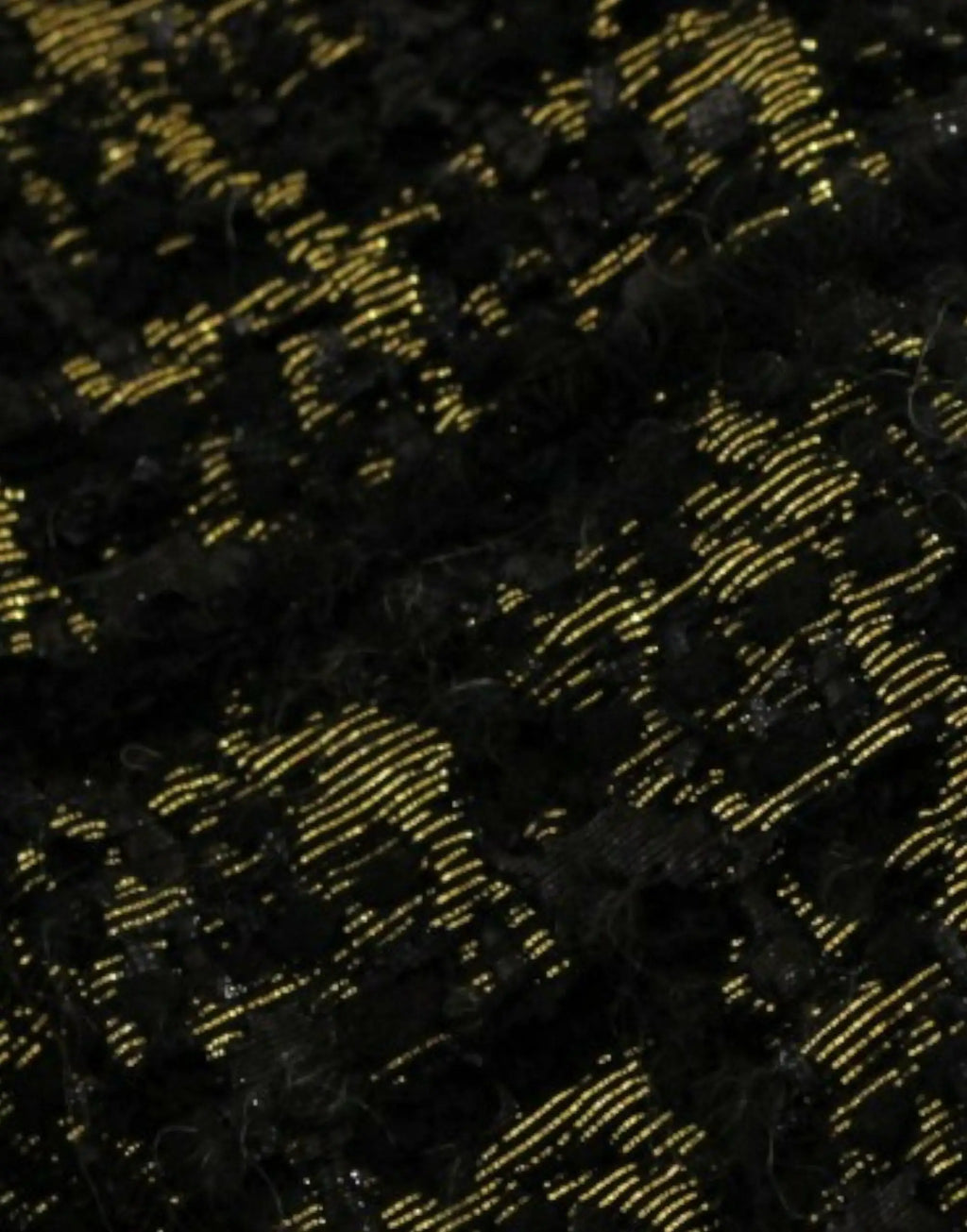 Shorts noirs dolce & gabbana en tissu avec broderie dorée complexe et motifs délicats répétés