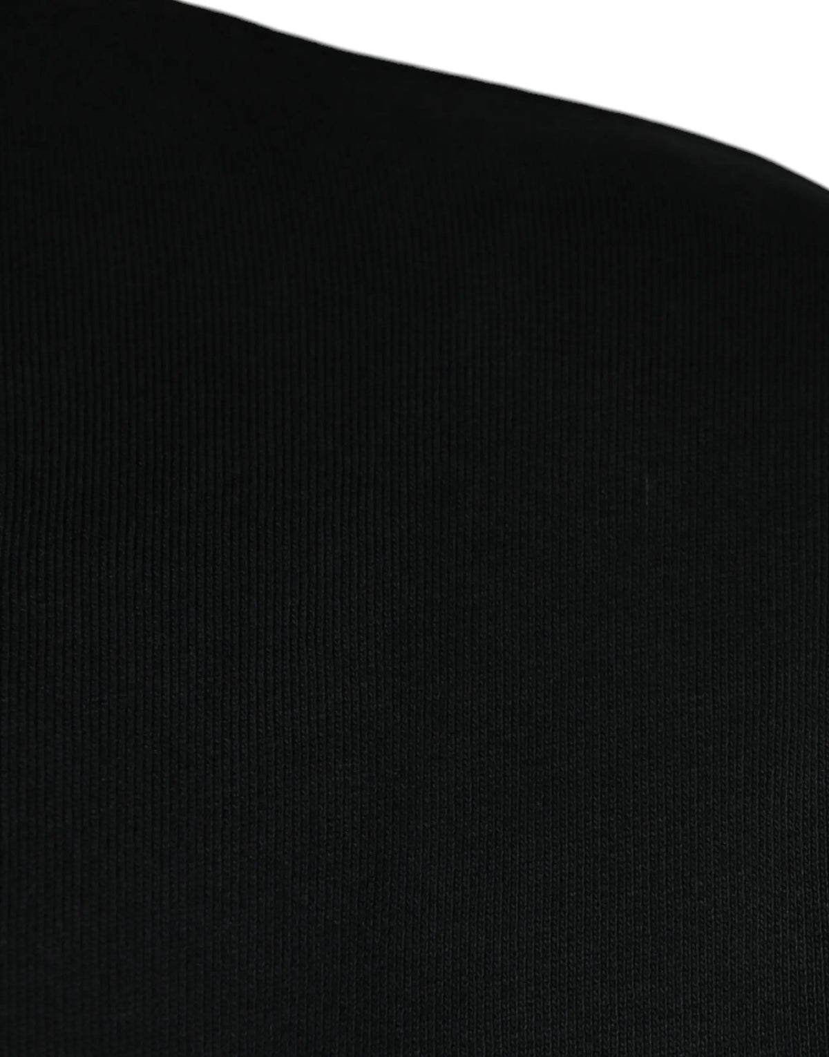 Pull à capuche zippé dolce & gabbana noir en maille côtelée avec plaque logo noire