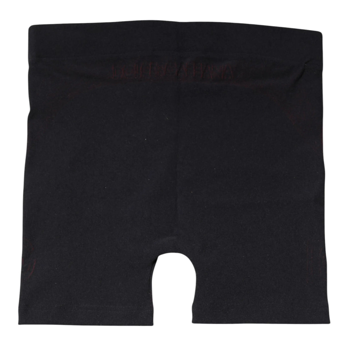 Dolce & Gabbana boxer noir en nylon extensible taille haute avec tissu lisse et ouverture à lentrejambe