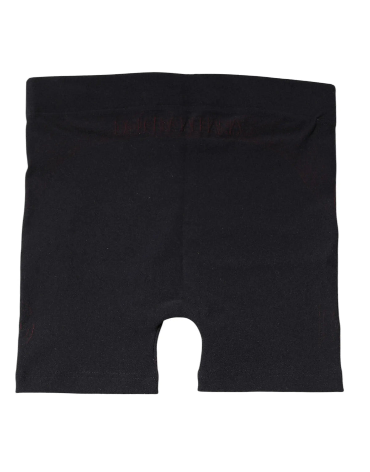 Briefs noirs seamless dolce & gabbana en nylon stretch avec tissu lisse et découpes centrées à lavant