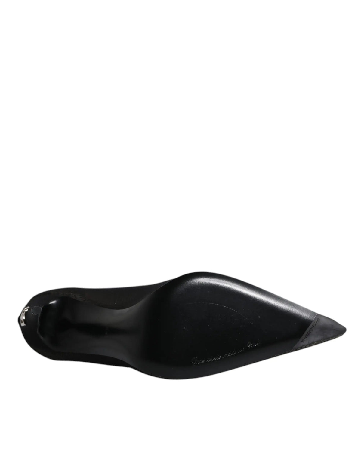 Dolce & gabbana bottines en maille viscose noires avec talons aiguilles louboutin vernis noirs et semelle rouge