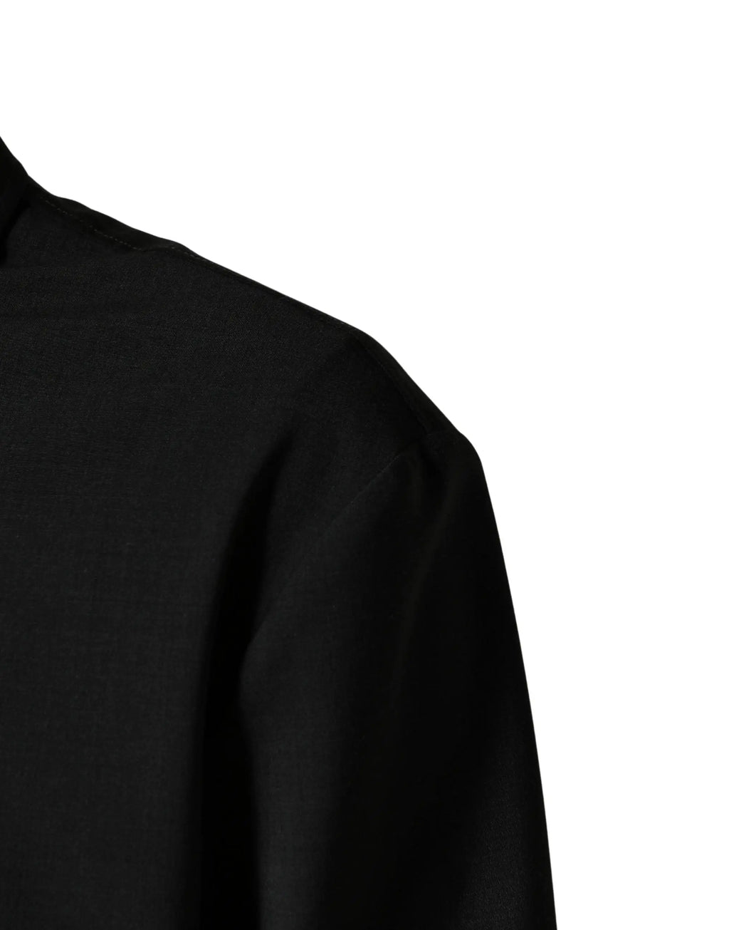 Dolce & gabbana bomber homme noir en laine avec logo et fermeture éclair intégrale en tissu mat lisse manches longues