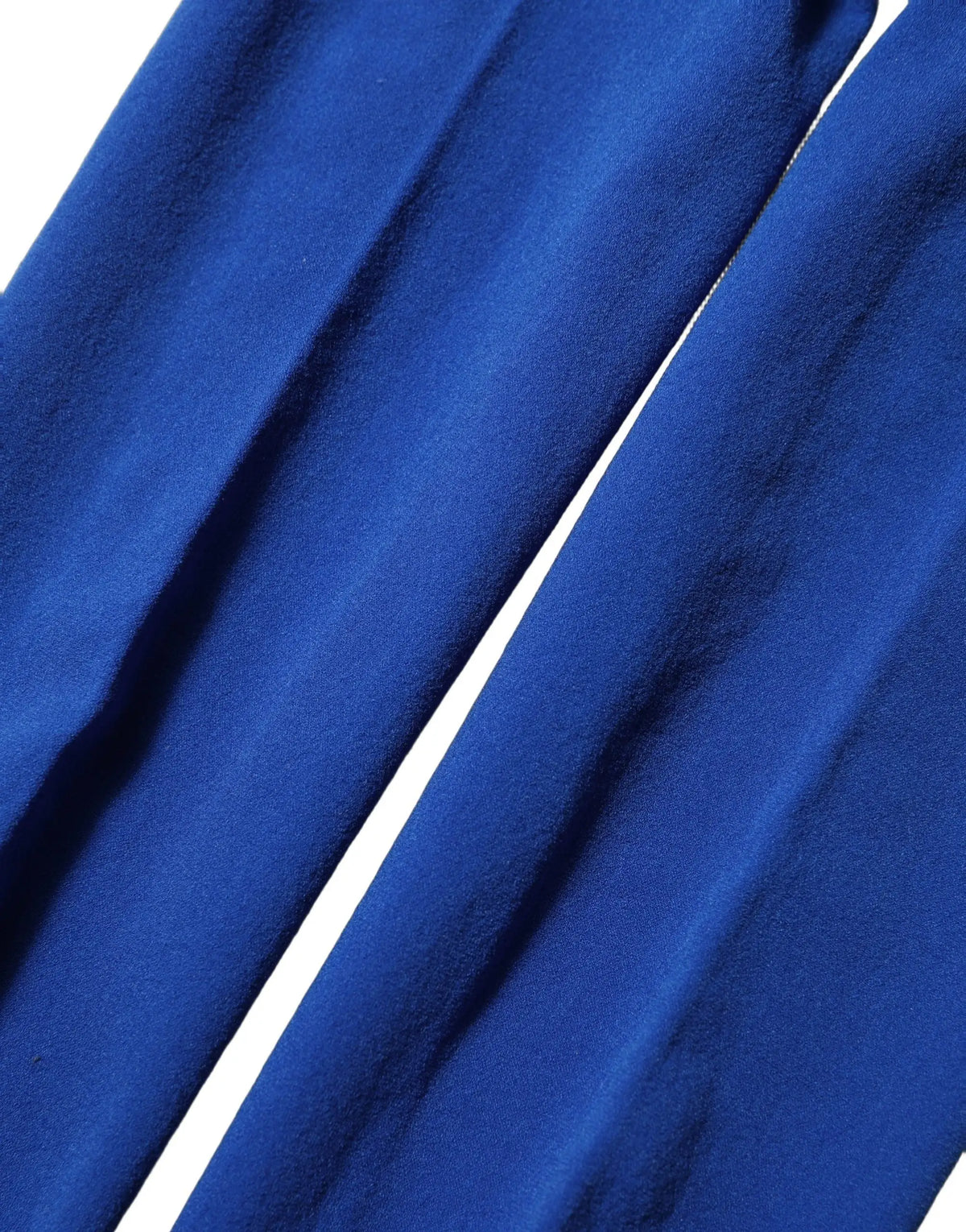 Collants dolce & gabbana bleu royal en nylon avec tissu satiné fluide et léger pour un confort élégant
