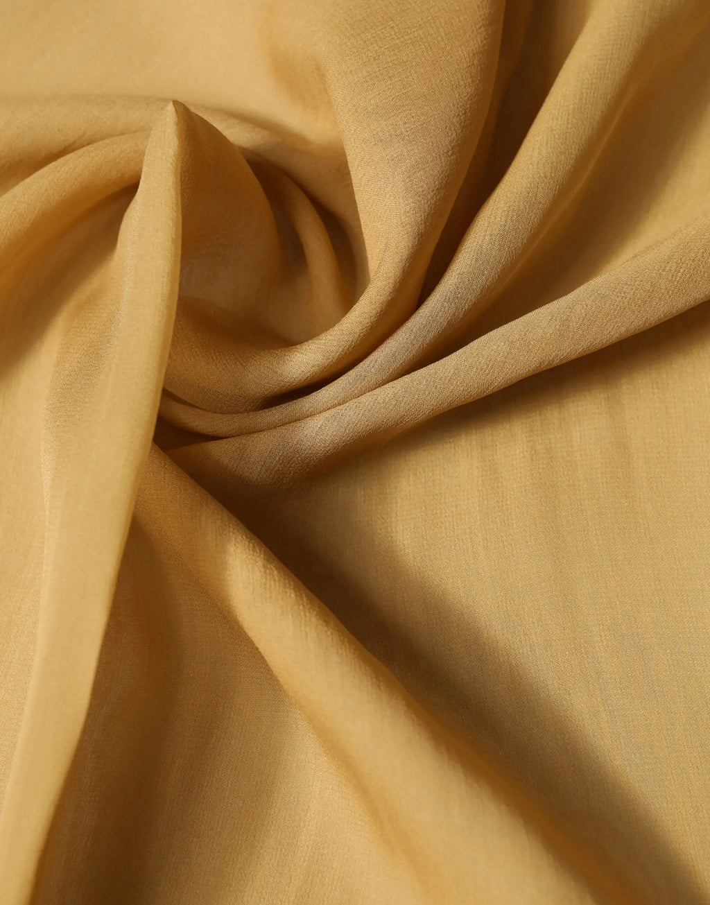 Étole foulard dolce et gabbana en soie marron avec une texture fluide jaune moutarde de 293,5 cm sur 19,5 cm