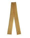 Une paire de collants beige transparents avec une finition lisse légèrement brillante pour un look élégant