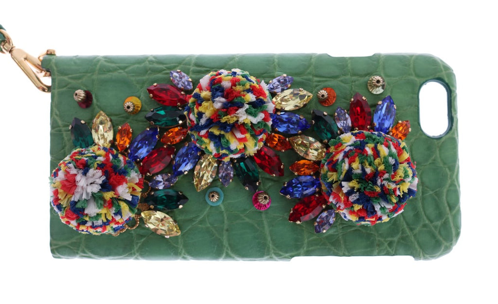 Sac à main Dolce & Gabbana Agnese en paille multicolore avec pompons en cristal, détails élégants et colorés.