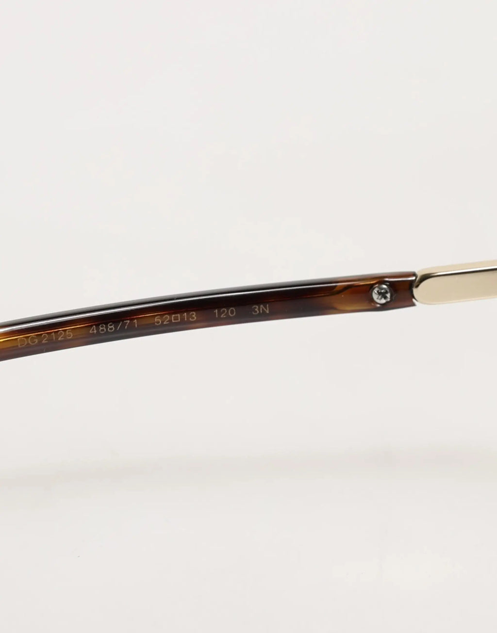 Lunettes de soleil dolce & gabbana dg2125 pour enfants avec monture aviator en acétate écaille et pont métallique doré