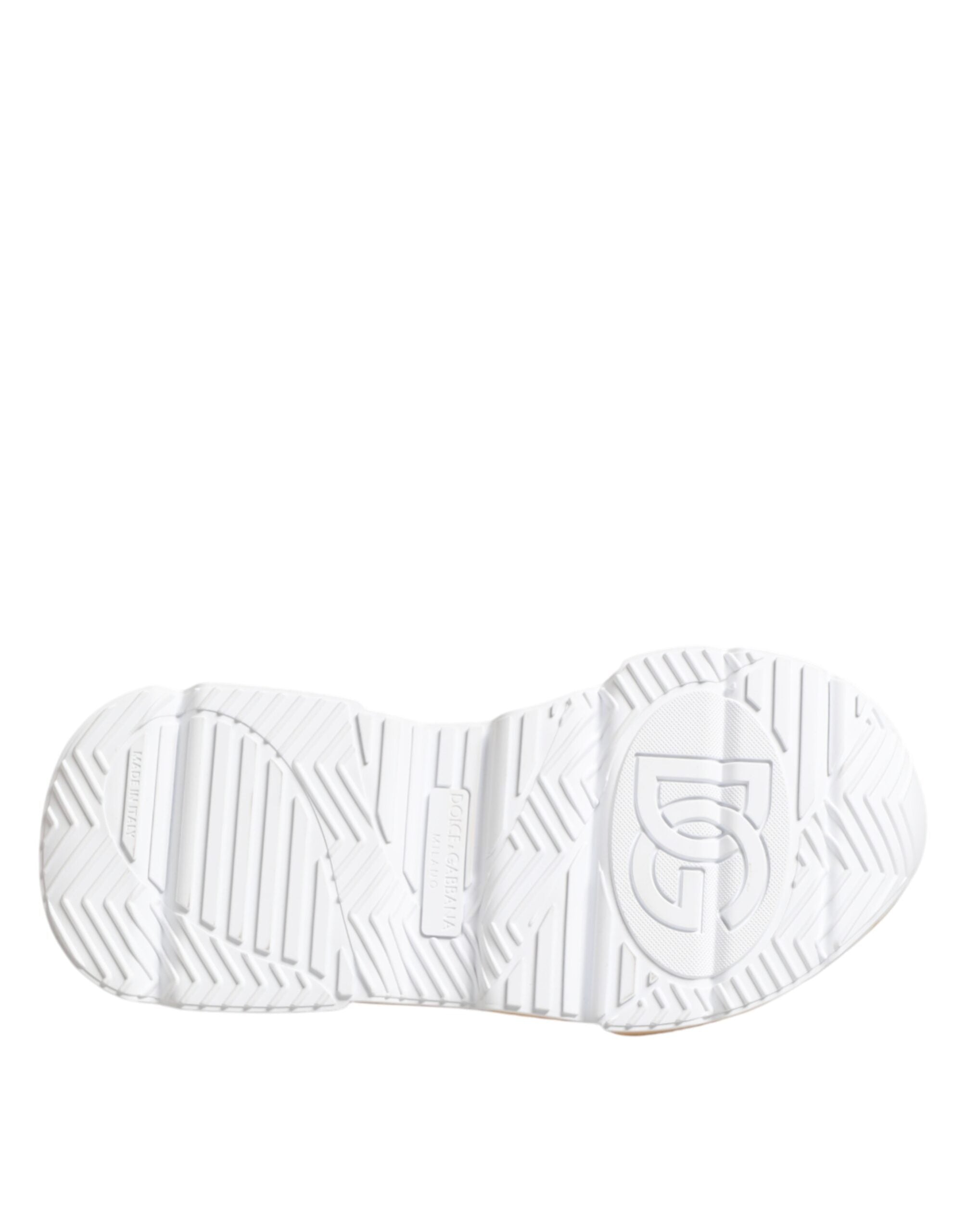 Chaussures sneakers basses multicolores Dolce & Gabbana Daymaster, style décontracté et tendance, vue de face.