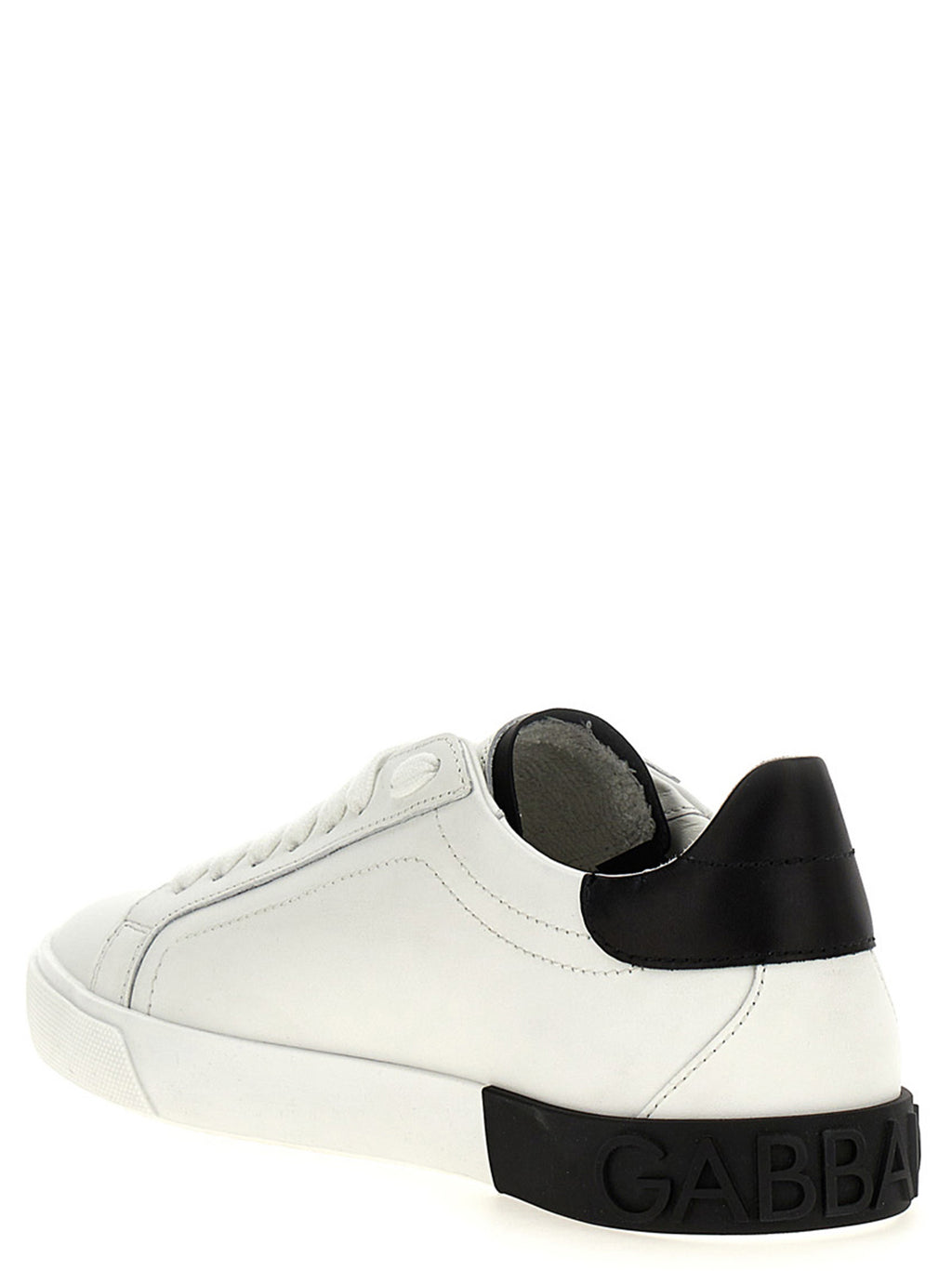 Chaussures sneakers basses multicolores en cuir de veau de Dolce & Gabbana, style décontracté et élégant.