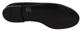 Chaussures mocassins en velours vert pour homme Dolce & Gabbana, slip-on élégants et confortables.