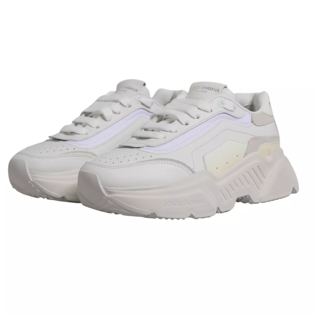 Chaussures sneakers basses blanches Dolce & Gabbana Daymaster pour homme, chaussures de sport élégantes et modernes