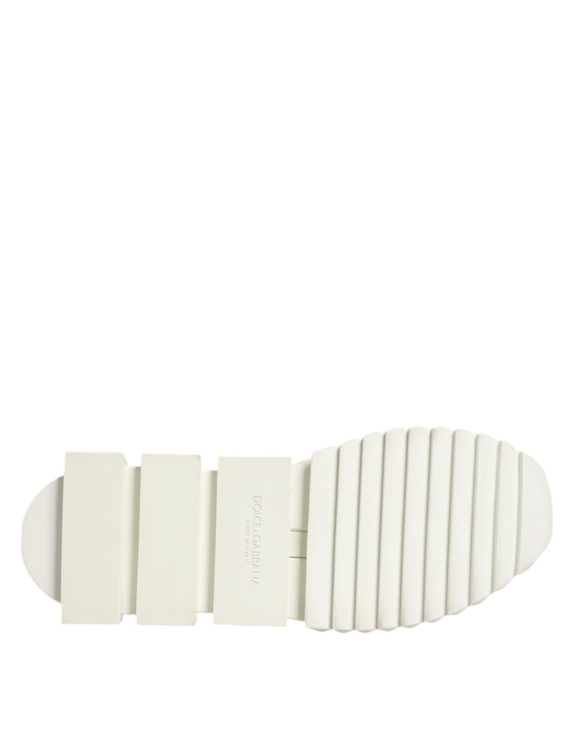 Chaussures de randonnée Dolce & Gabbana Sorrento en filet blanc, baskets de trekking élégantes et confortables.