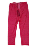 Legging fuchsia en dentelle transparente avec motif subtil et taille élastique dolce & gabbana