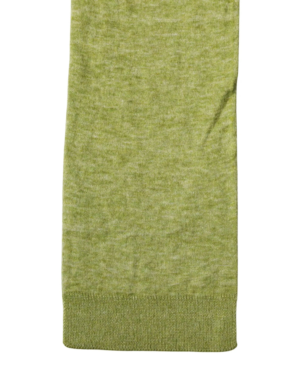 Manche tricotée olive verte chinée douce avec bord-côte du foulard en cachemire dolce & gabbana pour homme