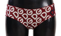 Sous-vêtements slip multicolore Dolce & Gabbana avec logo DG imprimé, confortable et élégant.