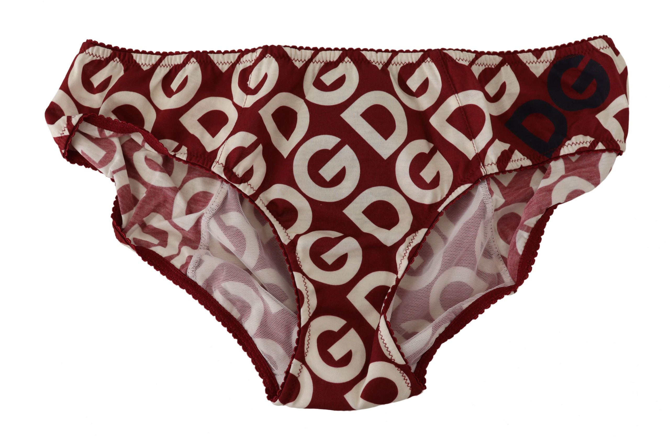 Sous-vêtements Dolce & Gabbana, slip avec logo multicolore DG imprimé, matière douce et confortable.