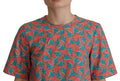 T-shirt en coton rose avec imprimé de voilier Dolce & Gabbana, style décontracté et estival.